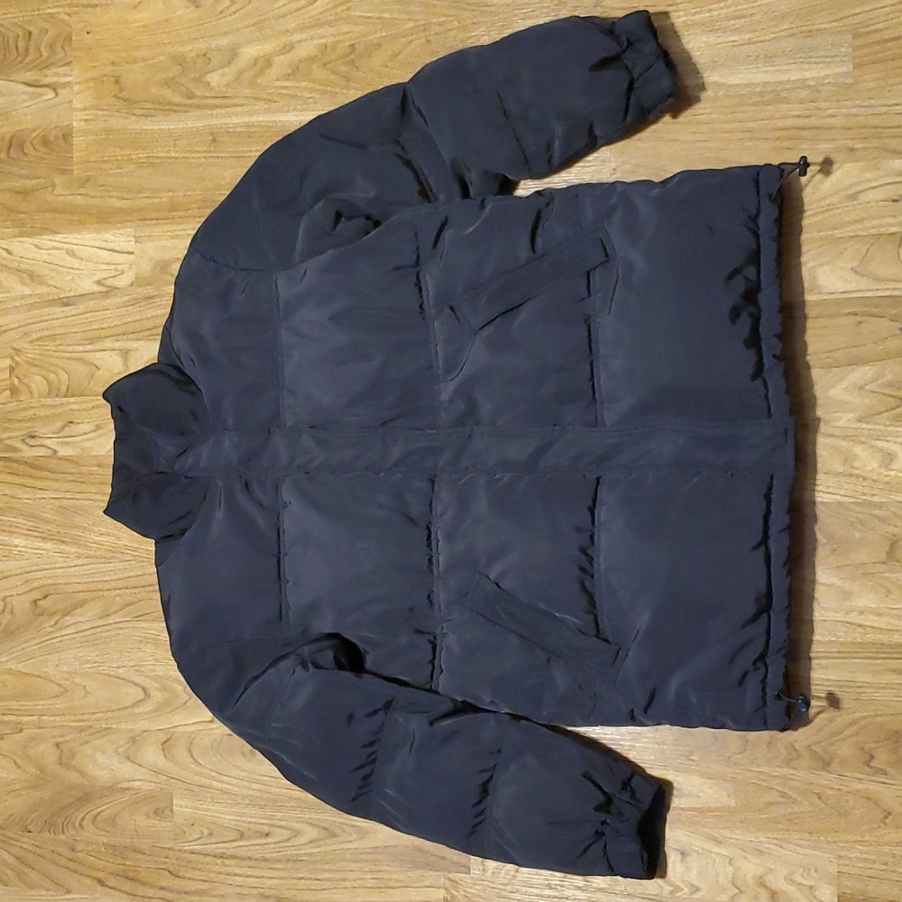 Divided H&M Puffer Coat Jacket Mens Size XS Black